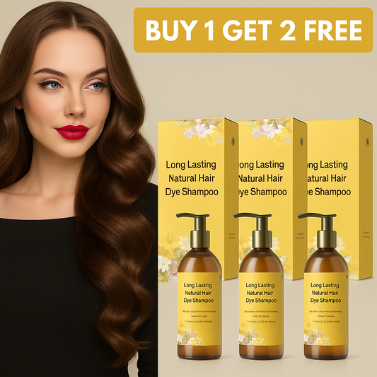 🧴Buy 1 Get 2 FREE -  Natural Hair Dye Shampoo🧴🌿