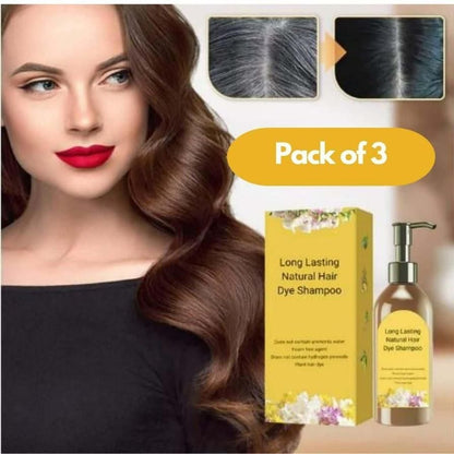 🧴Buy 1 Get 2 FREE -  Natural Hair Dye Shampoo🧴🌿